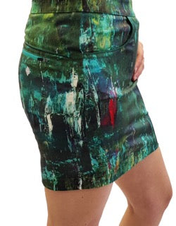 Women's Straight Golf Skirt 18" - Pause & Reflect