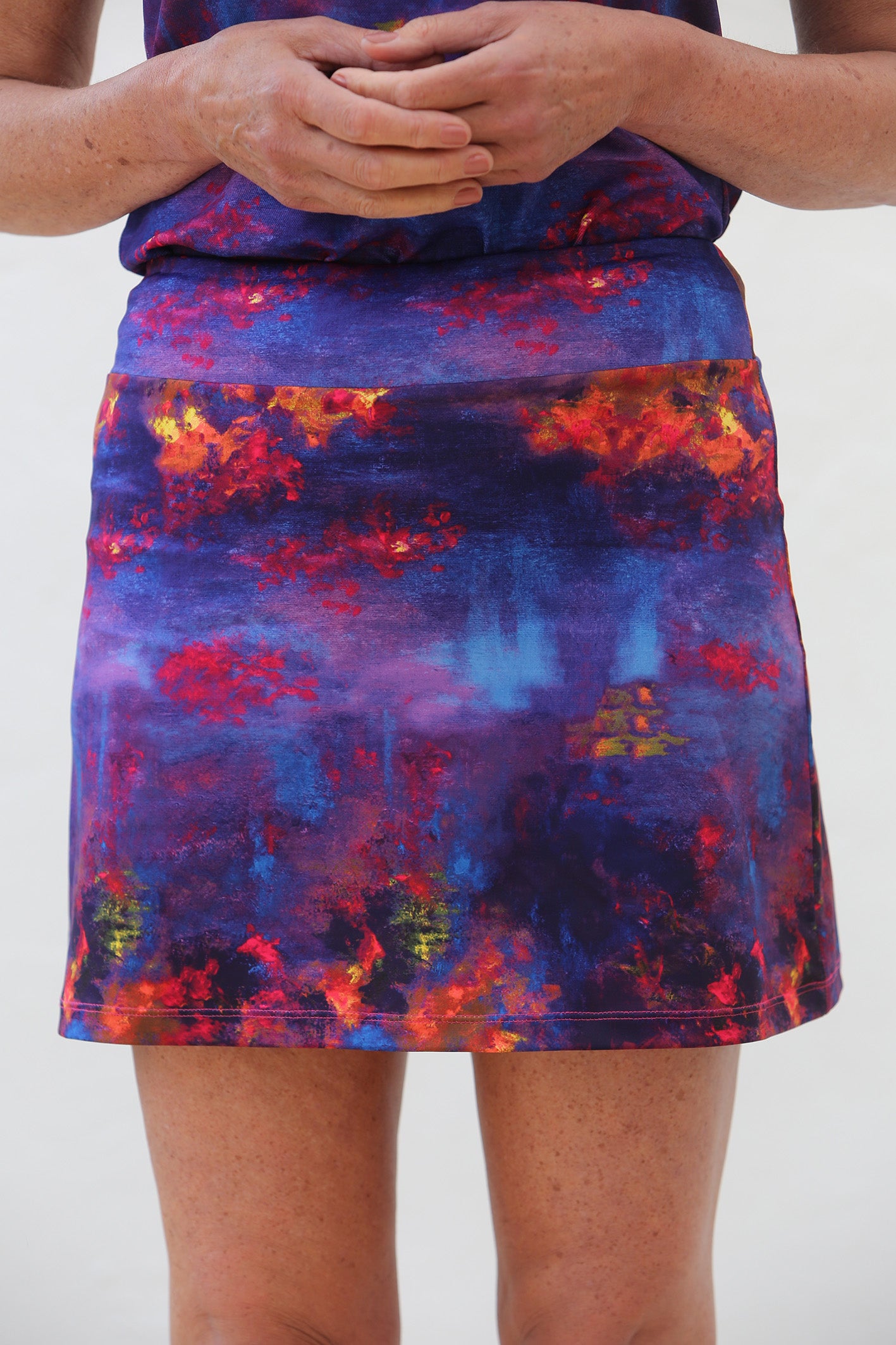 Women's A-Line Golf Skort - Flamenco
