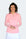 Grapefruit sheer long sleeve top