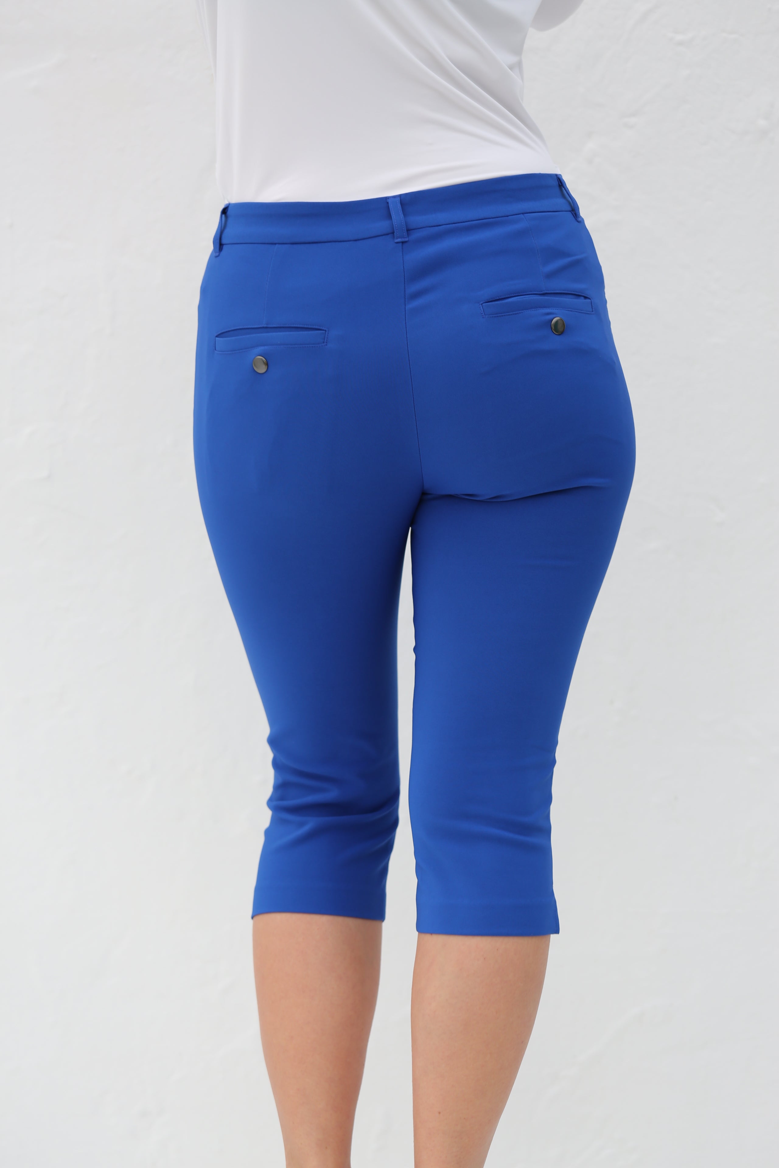 Women's Golf Pedal Pushers - Cobalt
