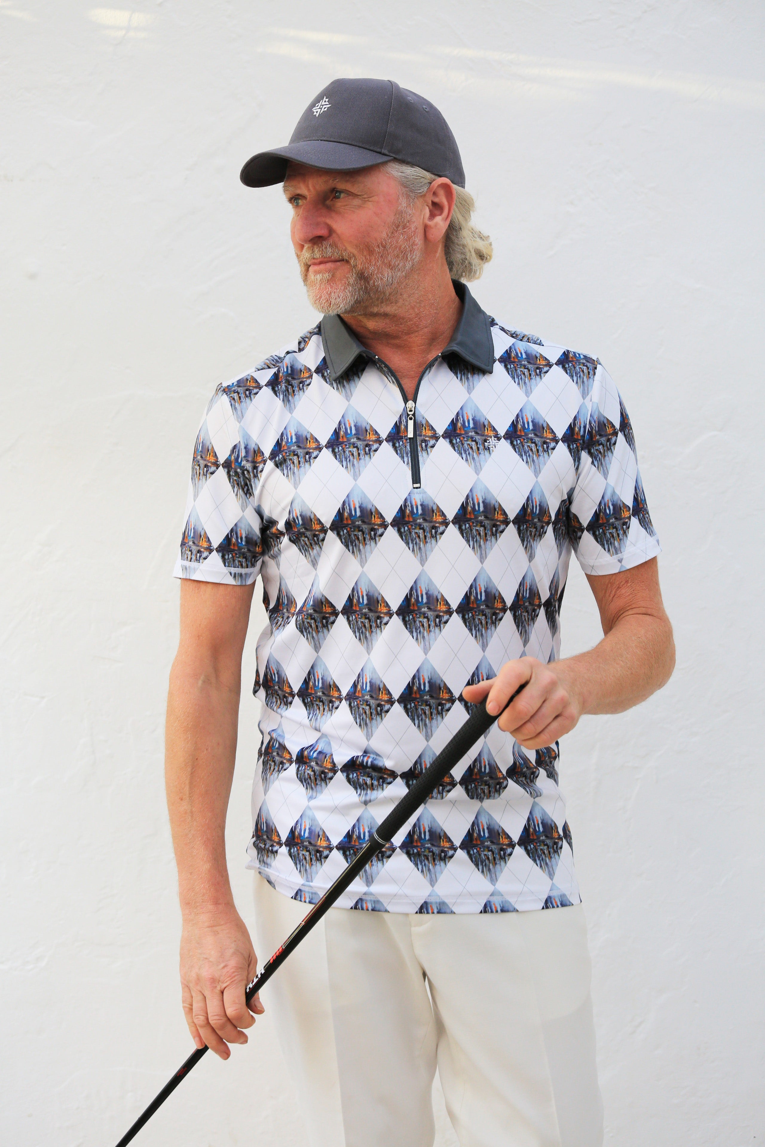Men's Short Sleeve Golf Shirt Docklands