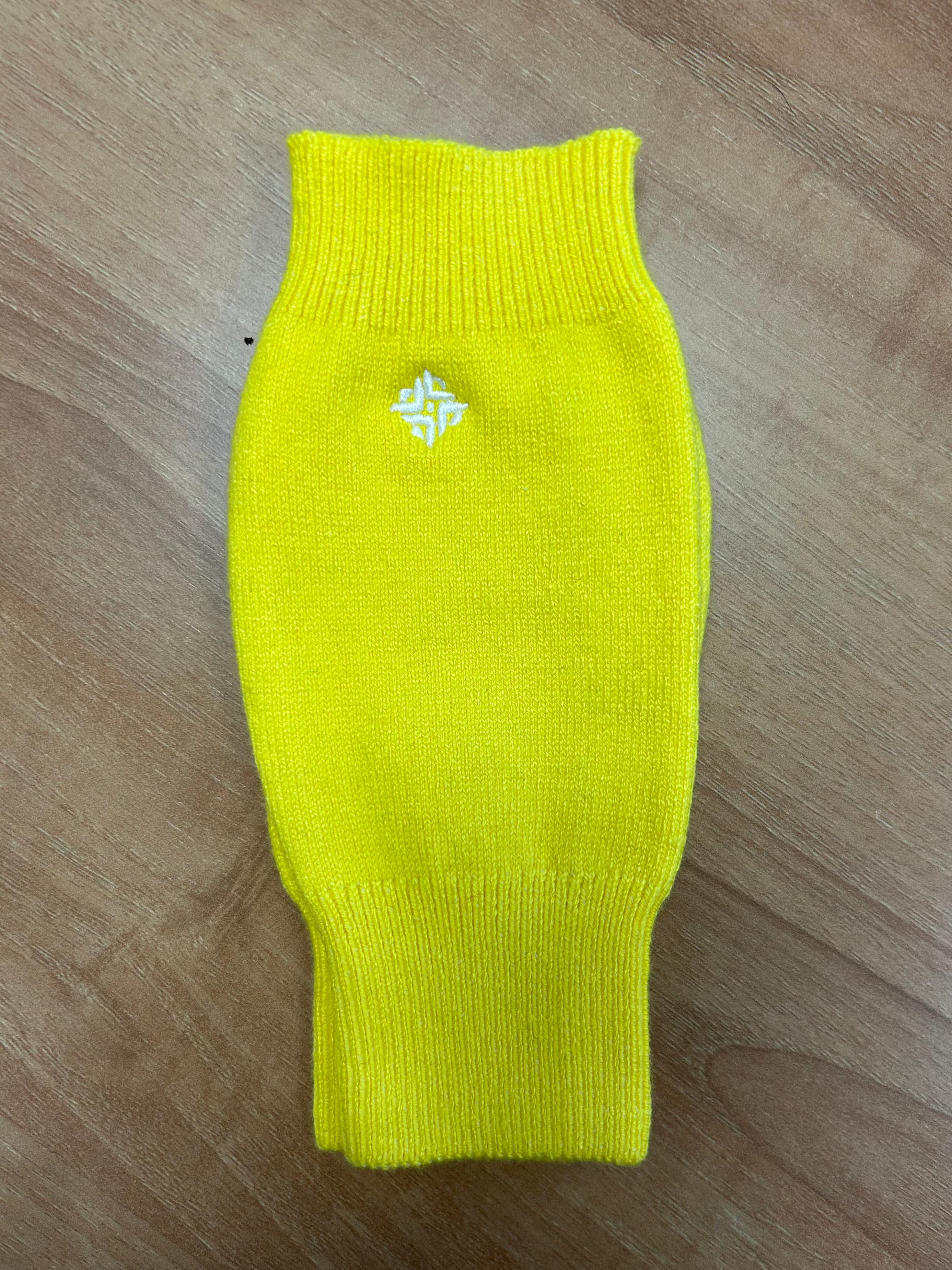 Merino Wrist Warmers Lemon