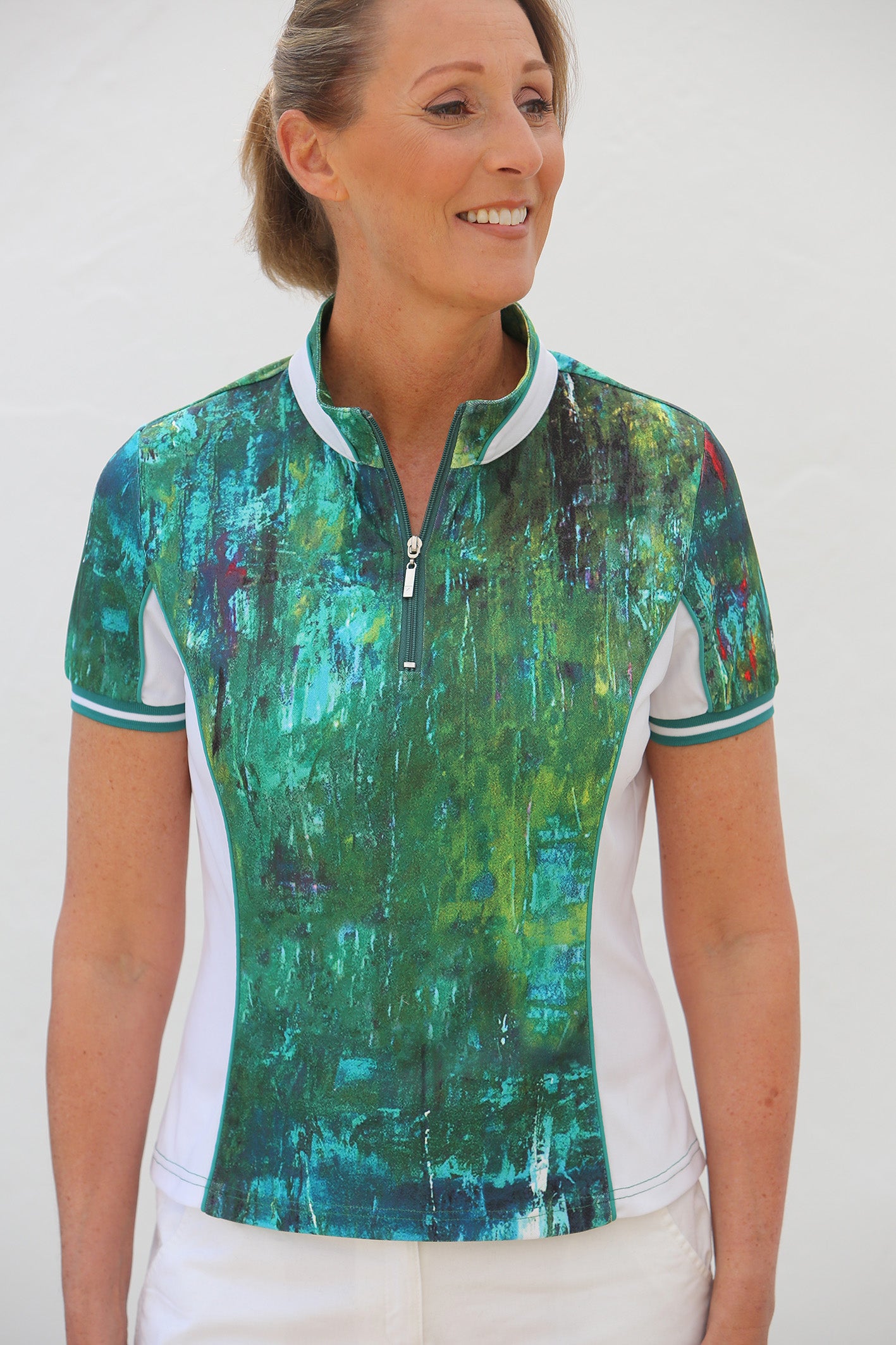 Short Sleeve Double Collar Golf Shirt Pause & Reflect