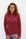 Sheer Long Sleeve Golf Shirt Claret