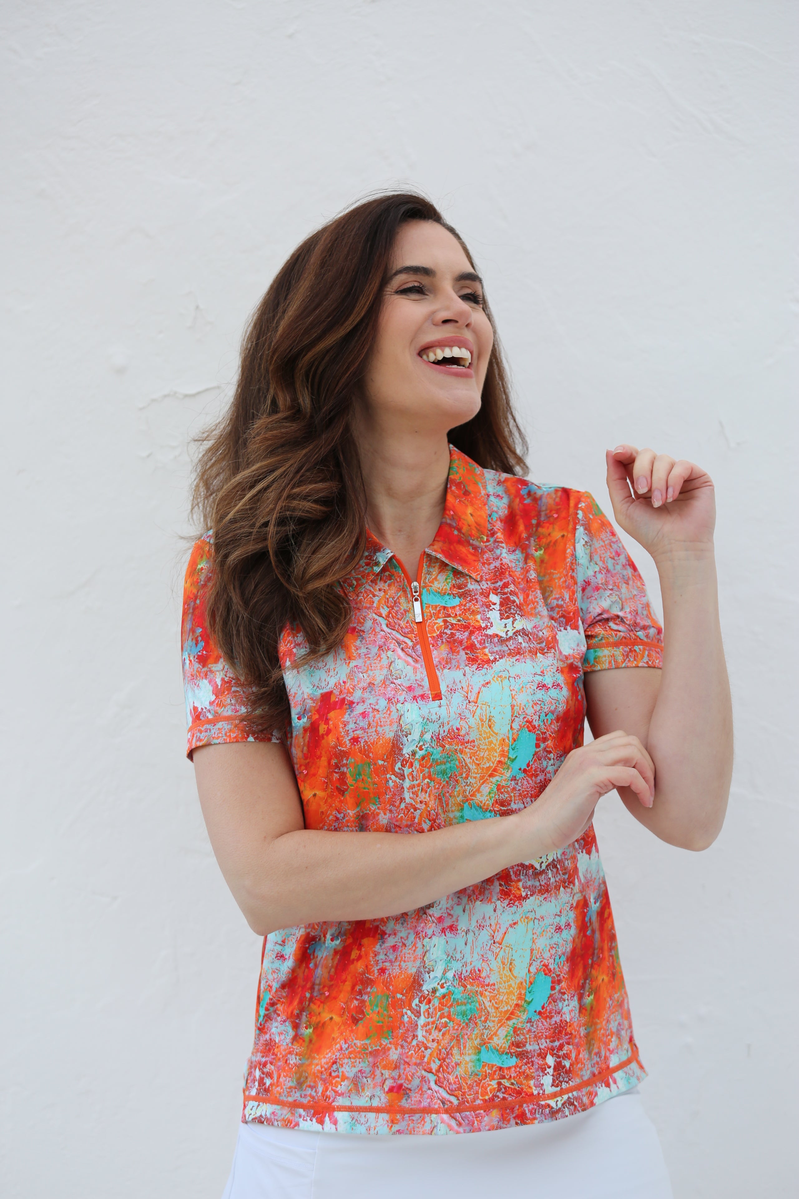 Short Sleeve Polo Shirt Zanzibar