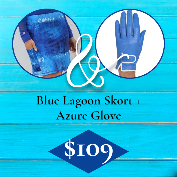 Blue Lagoon Skort + Glove