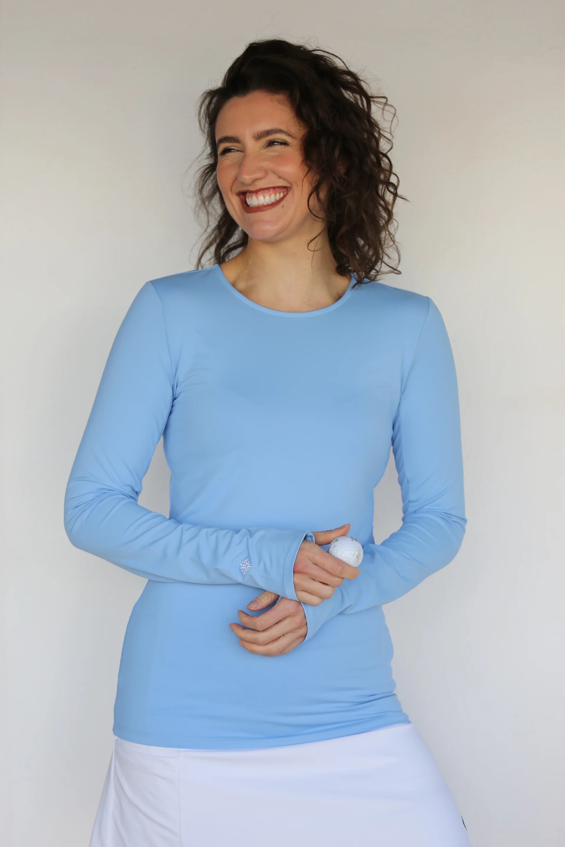 Performance sports top sky
