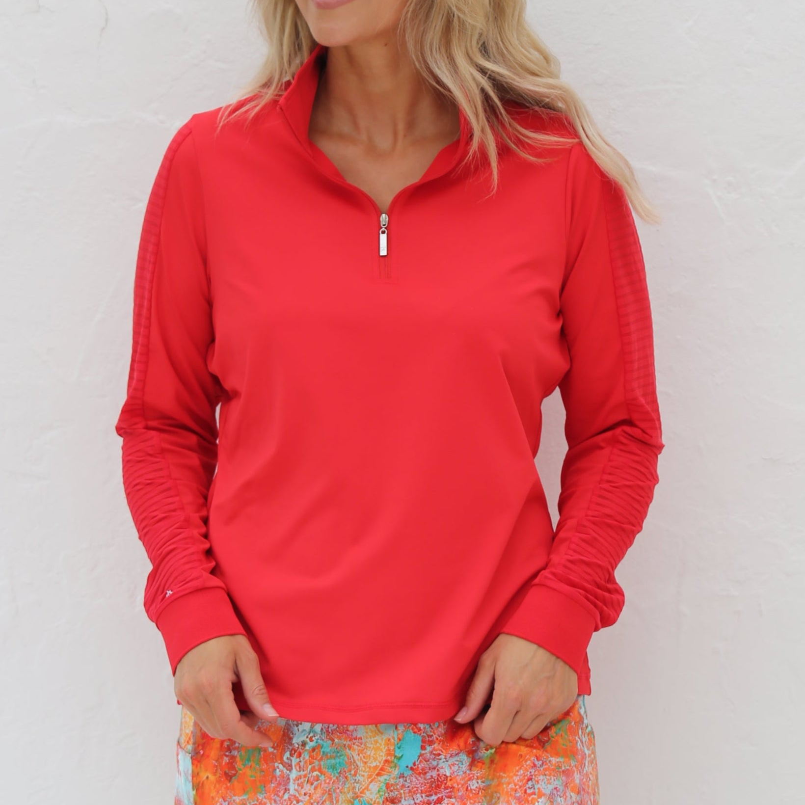 Red Women's Golf Clothing | FAMARA