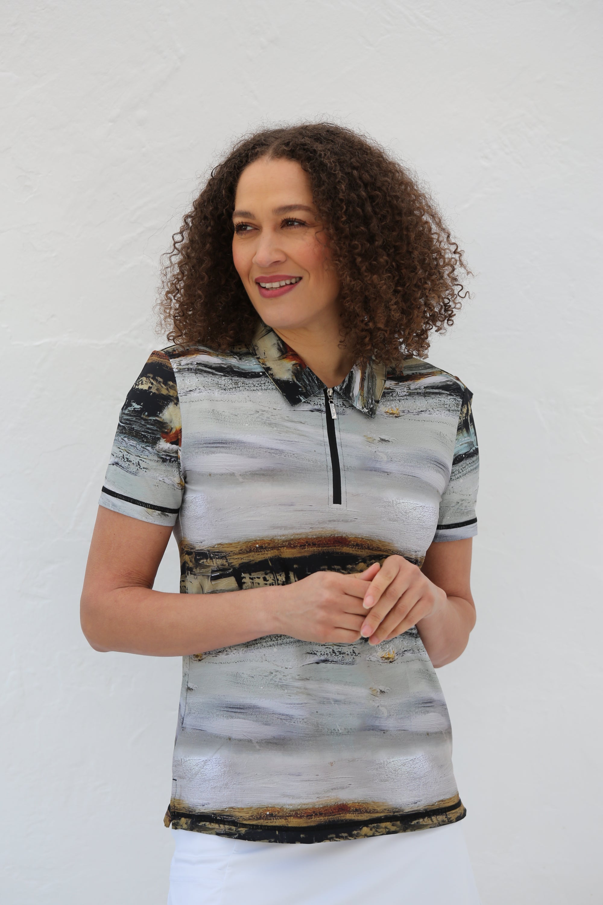 Driftwood Short Sleeve Golf Shit