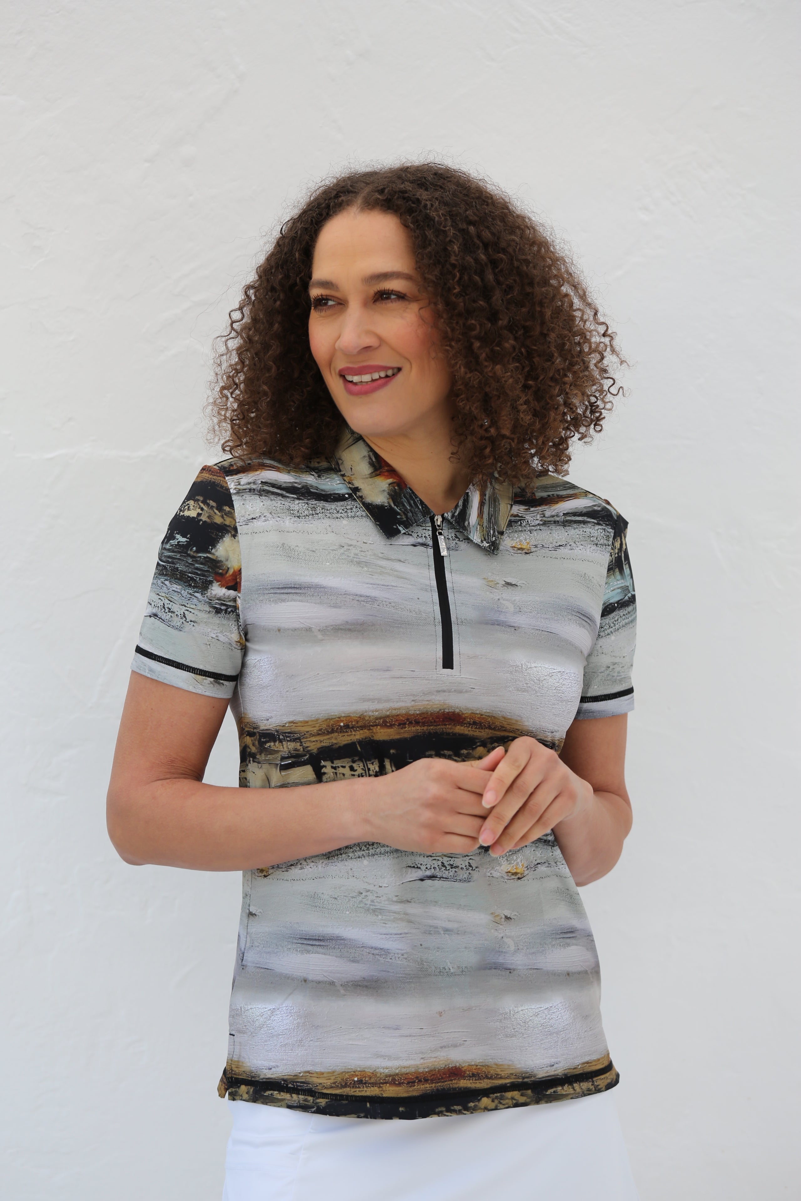 Driftwood Short Sleeve Golf Shit