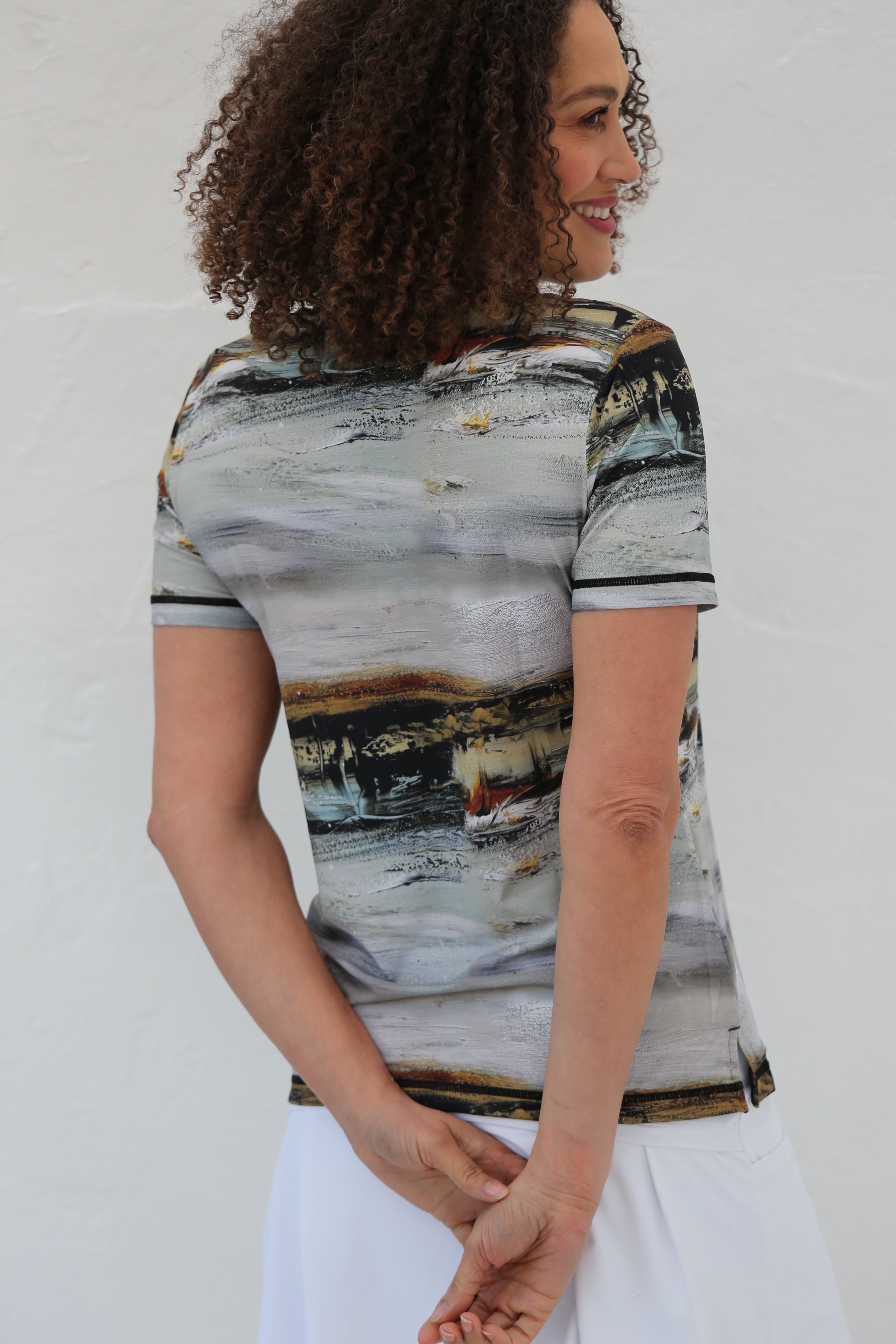 Driftwood Short Sleeve Golf Shirt4