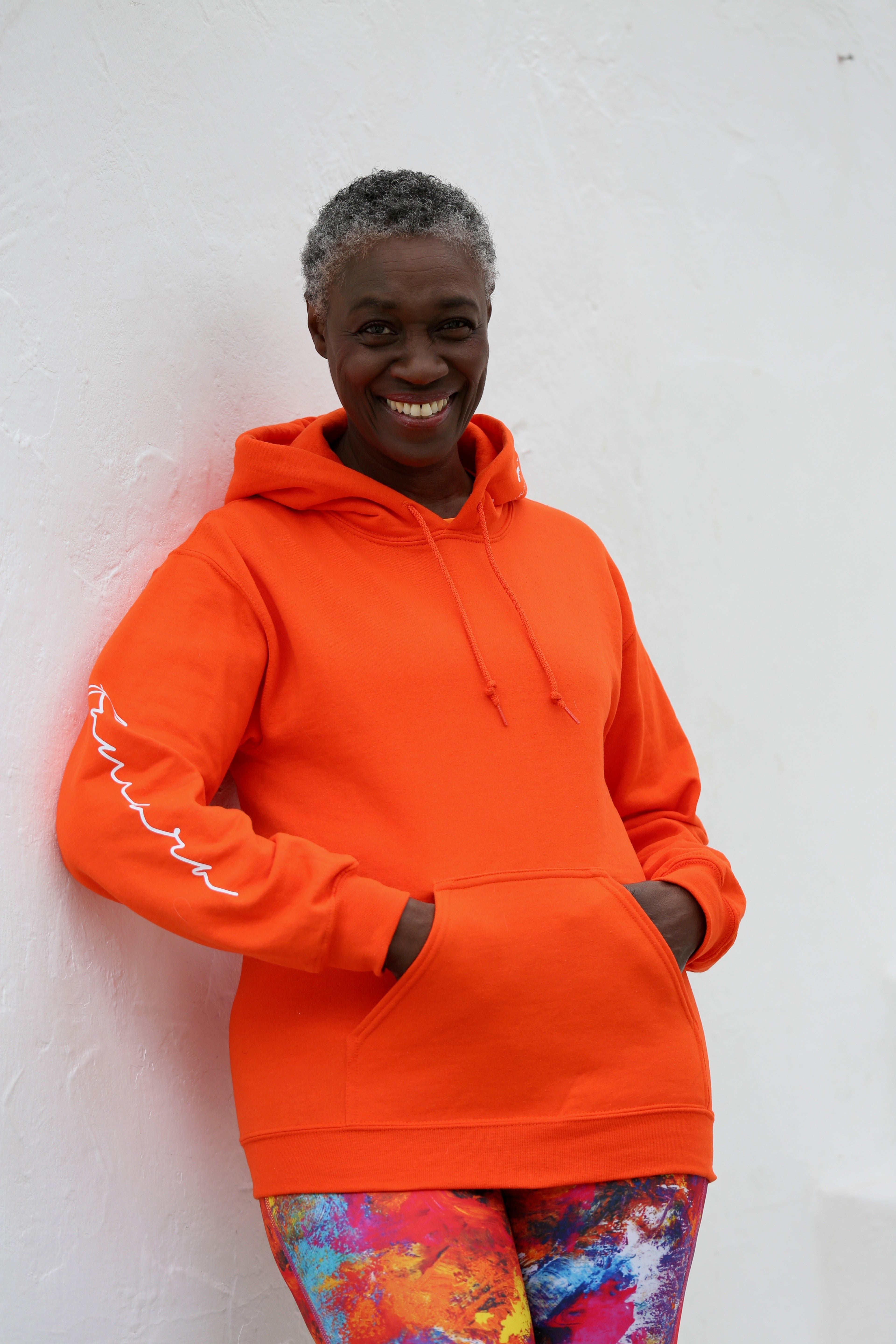 Heavy Blend Cotton Hoody Tangerine