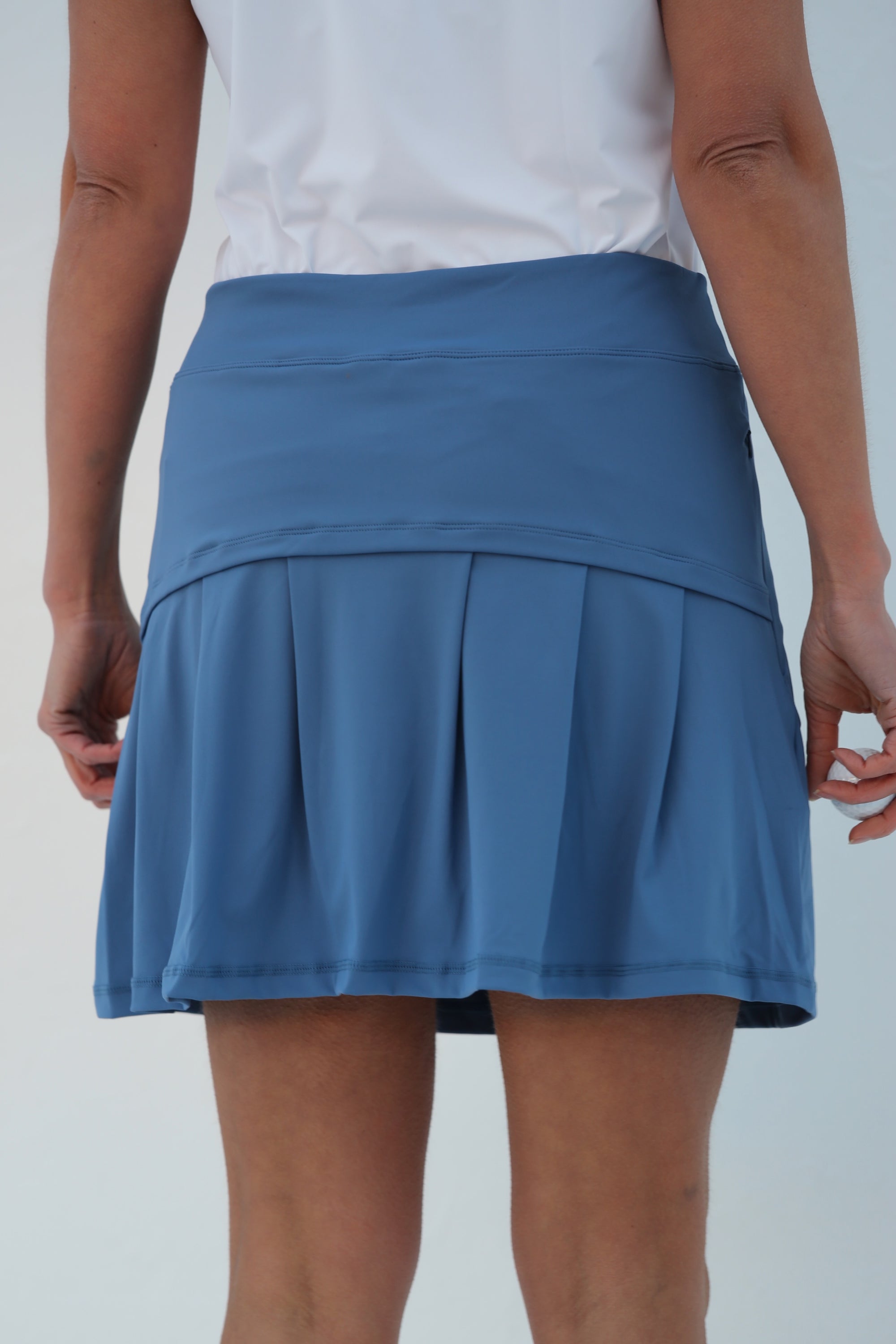 Kick Pleat Skort Juniper