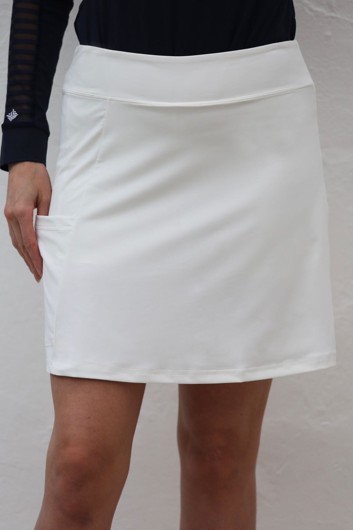 Famara Kick pleat skort - Claret