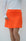 Golf Skort Kick Pleat Tangerine