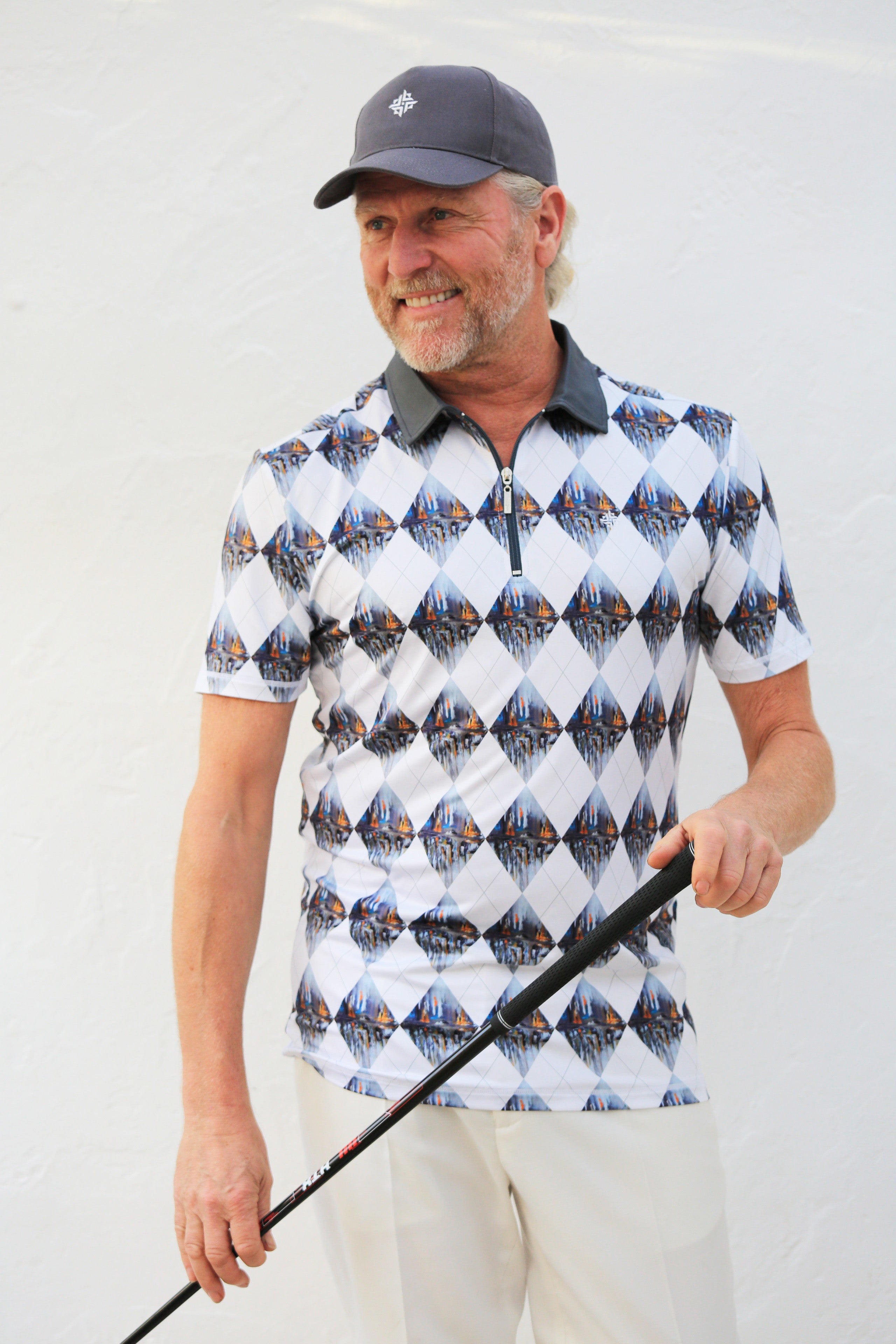 Men&#39;s Short Sleeve Golf Shirt Docklands7
