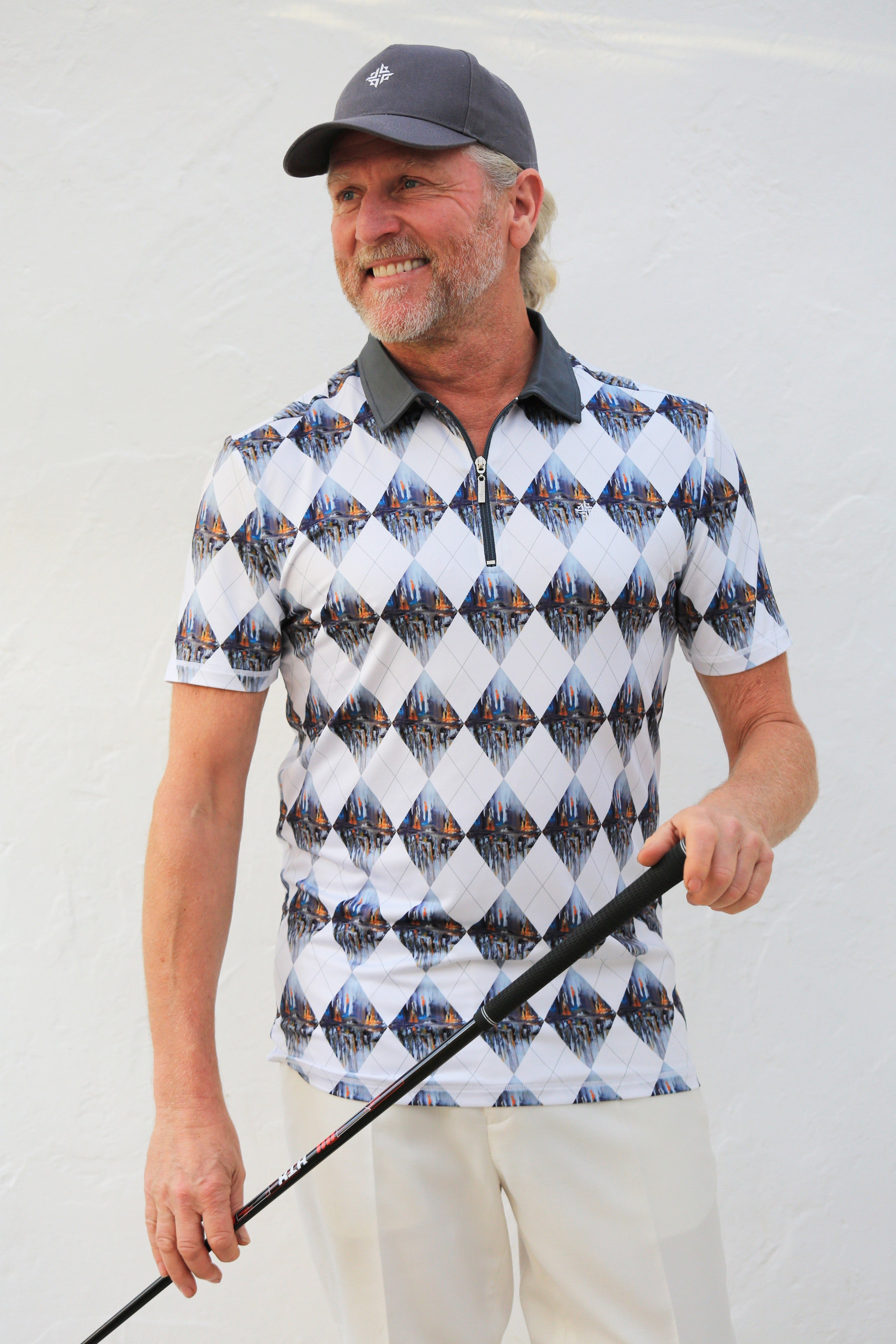 Men&#39;s Short Sleeve Golf Shirt Docklands