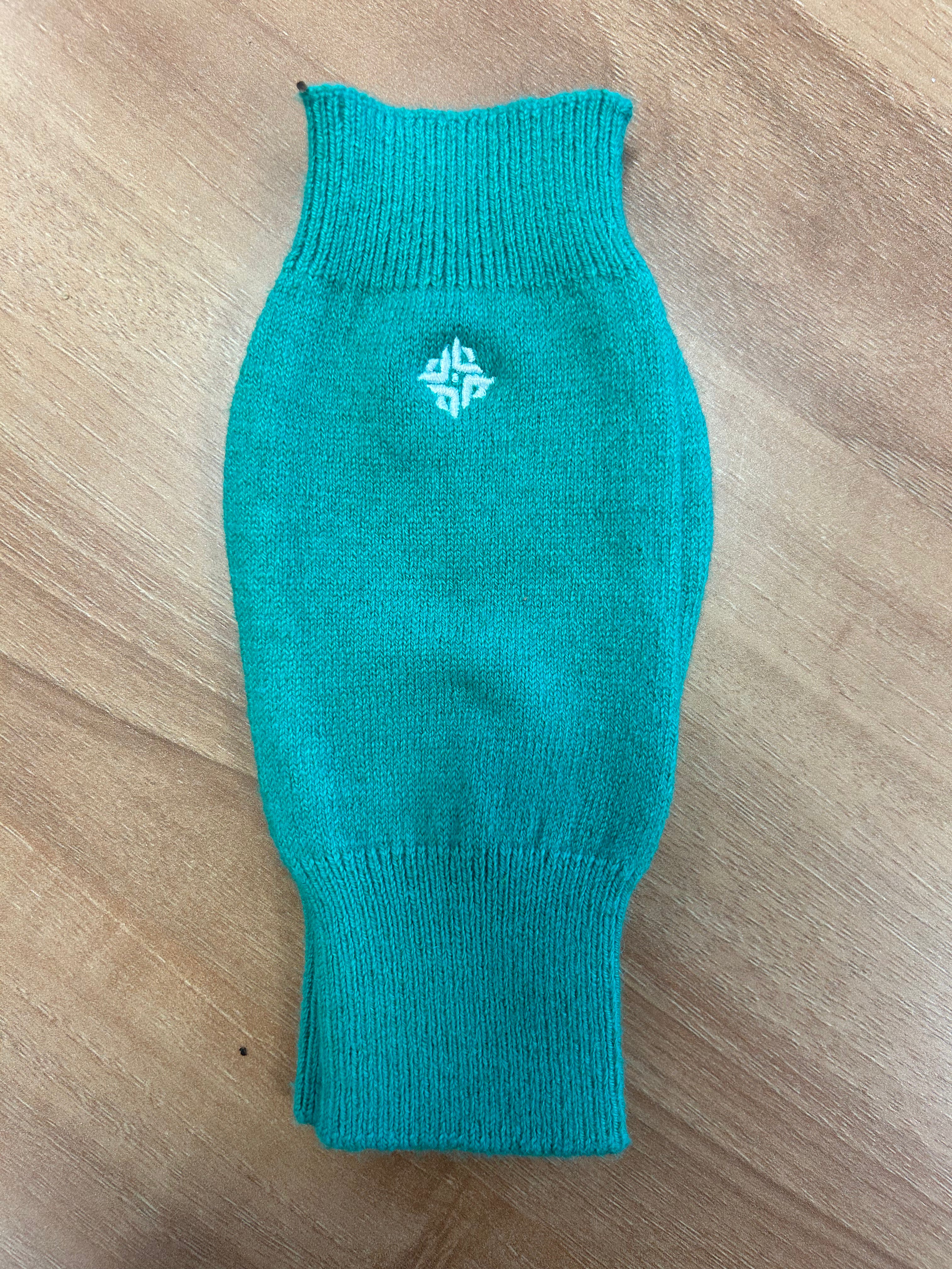 Merino Wrist Warmers Emerald