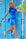 Pleated Golf Dress Blue Lagoon