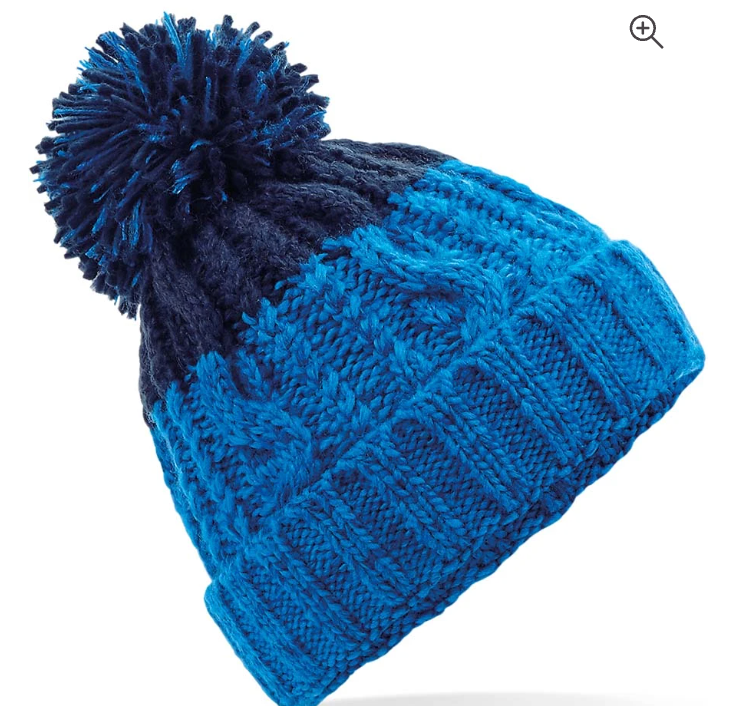 FAMARA Bobble Hat – Ocean Blue - PRE-ORDER
