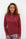 Sheer Long Sleeve Golf Shirt Claret