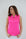 Golf shirt sleeveless sheer hot pink